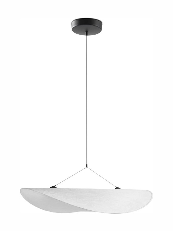 Suspension en tyvek blanc, Tense New Works papier blanc