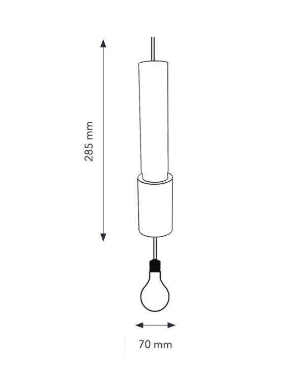 Hanging lamp in stoneware, Terres de rêves º2 Serax
