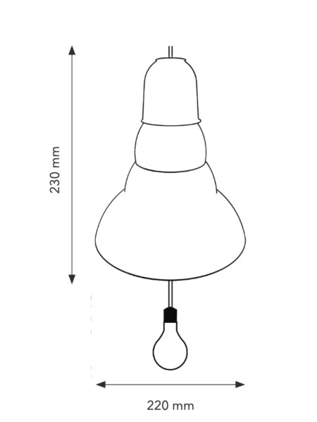 Stoneware pendant lamp, Anitaº4 Serax