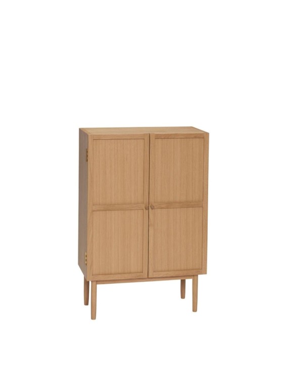 2 door Candour oak cabinet, Hübsch |MBS Design