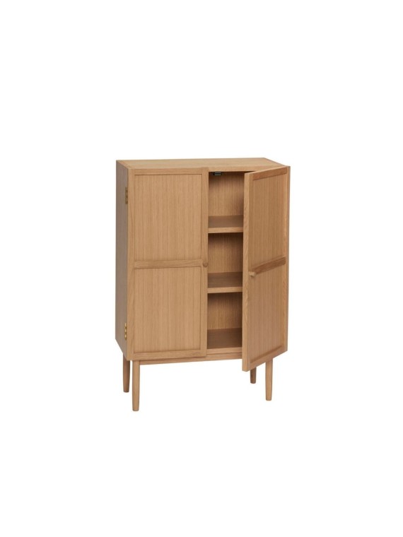 2 door Candour oak cabinet, Hübsch |MBS Design