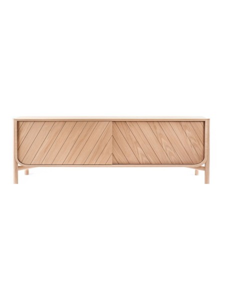 Low sideboard in oak 185 cm, Marius Hartô