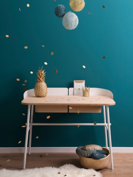 Wood and metal desk, Victor Harto