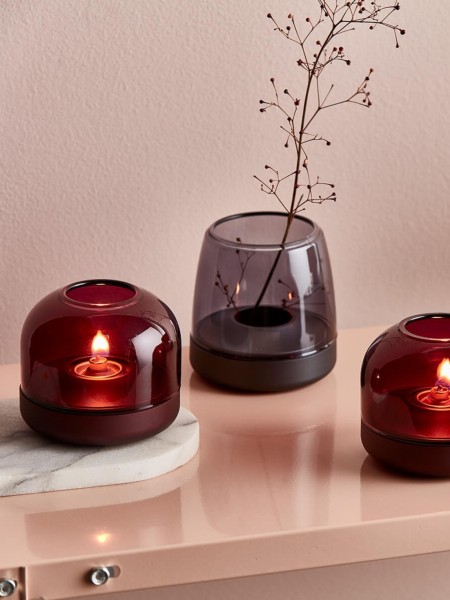 Bougeoir en aluminium, Glow 08 Kooduu