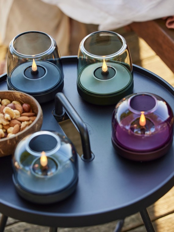 Bougeoir Glow 08 en aluminium, Kooduu | MBS Design