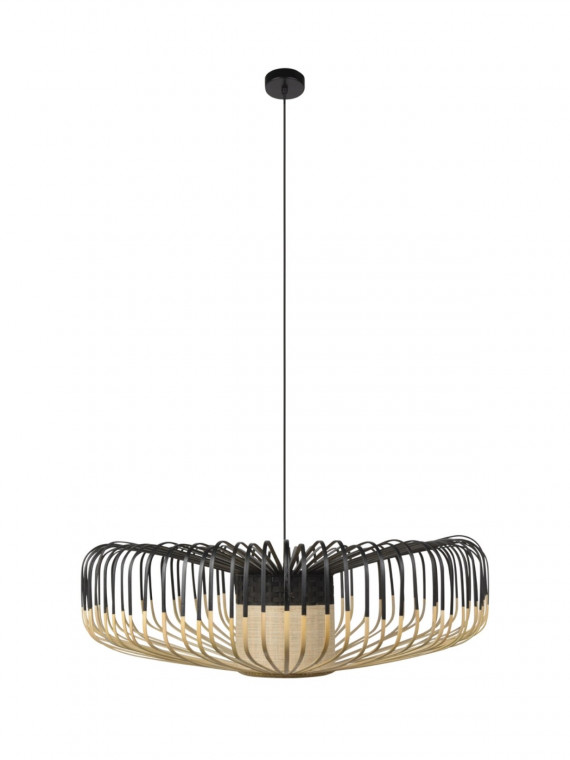 Natural bamboo hanging lamp, Bamboo Up XXL Forestier