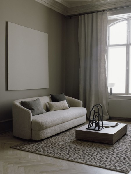 Table basse en bois mass wide New Works