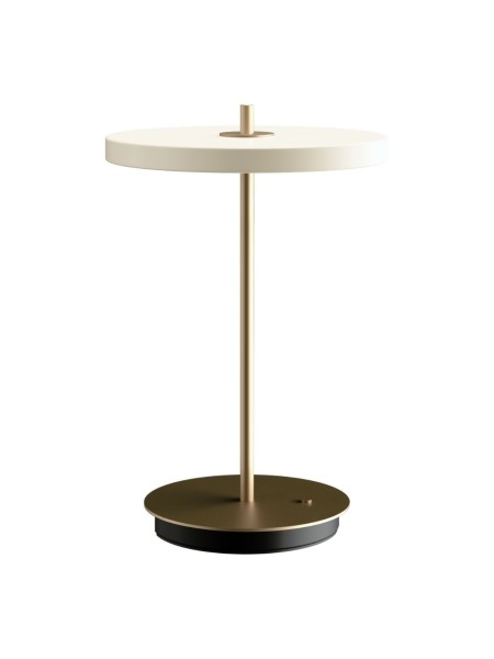Cable-free wireless table lamp white, Asteria Move Umage, Pearl white