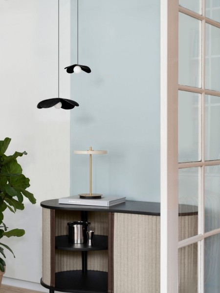 Lampe à poser sans cable blanche, Asteria Move Umage, Blanc perle