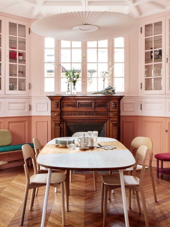 Harto Pendant lamp in pleated fabric, Carmen Ø120cm