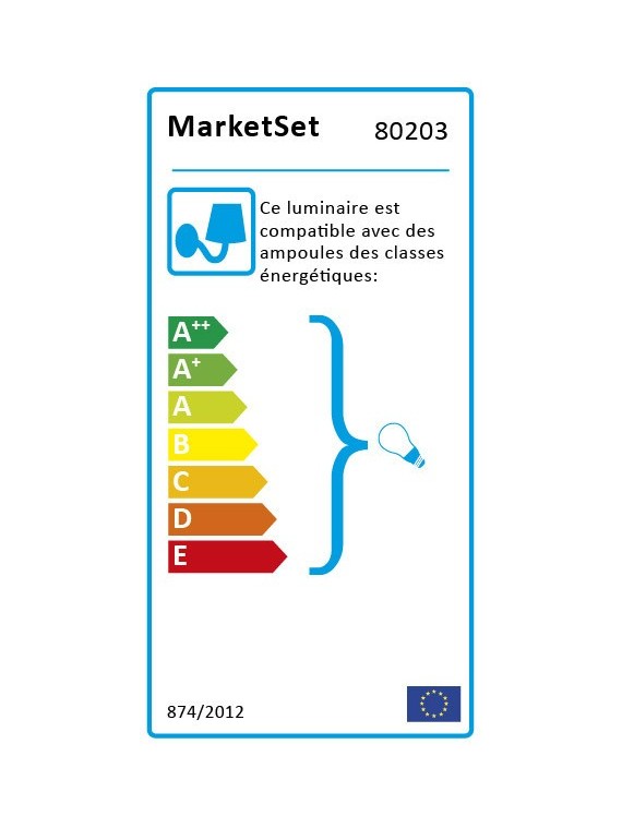 Market Set - Applique simple écran en cannage naturel, Single screen | MBS DESIGN