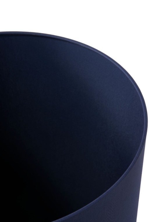 Pols Potten Twister Ø35cm Large lamp with purple foot and dark blue shade