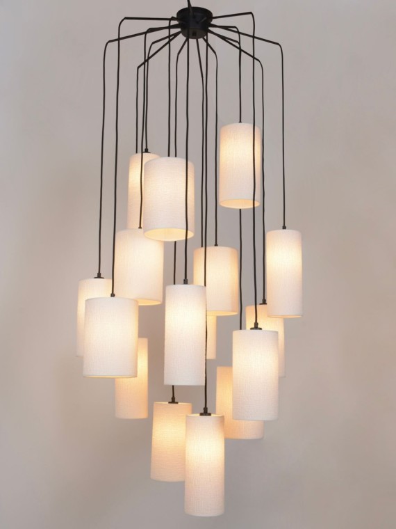 Suspension grappe Cosiness 16 lumières - LMarket Set | MBS Design