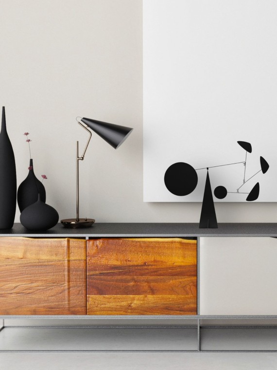 Mobile sur pied santorini Volta