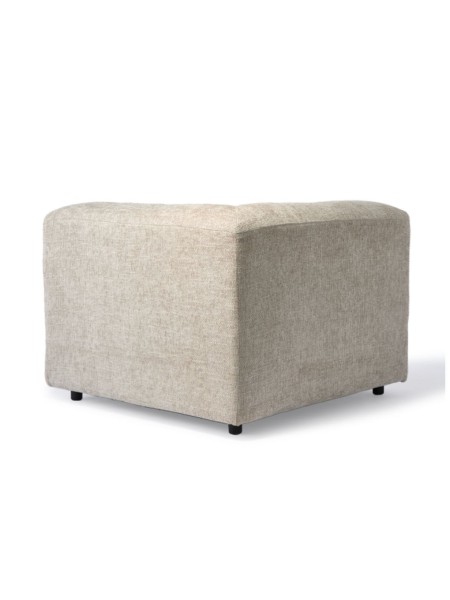 Modular corner sofa Module Ecru Pols Potten