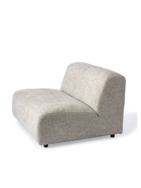 Modular corner sofa Module Ecru Pols Potten