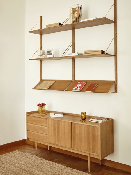 Large oak sideboard 1050 with 3 drawers, 366 Concept | MBS DESIGN