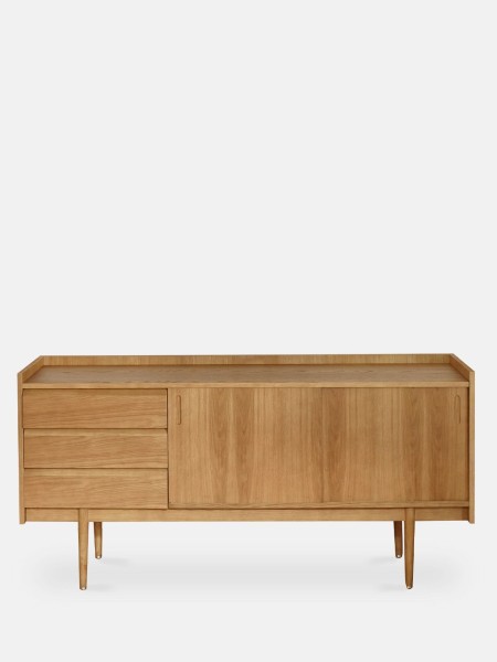 Large oak sideboard 1050 with 3 drawers, 366 Concept | MBS DESIGN