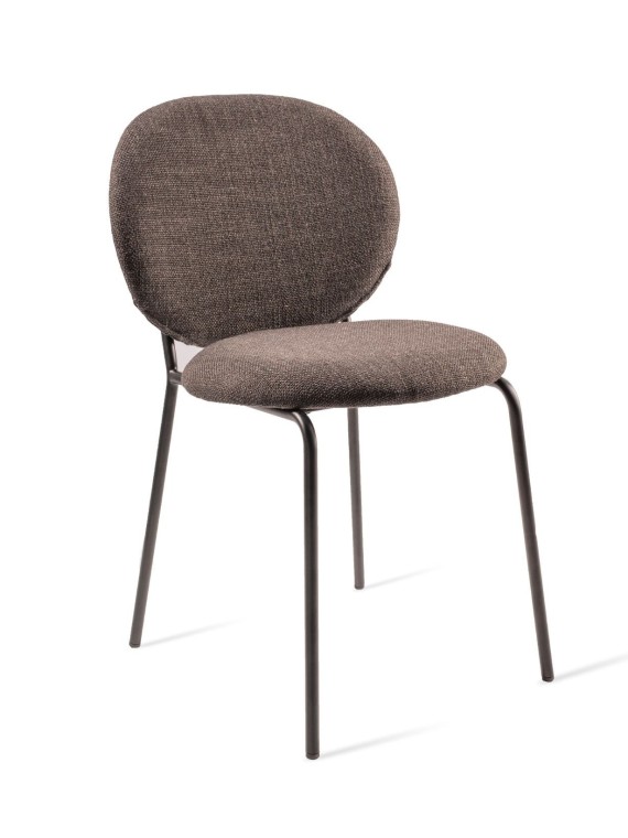 Chaise Simply Pols Potten en tissu ocre