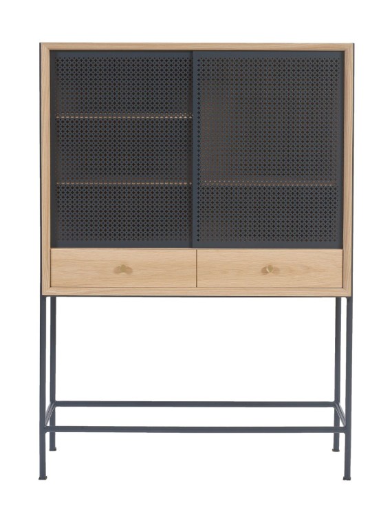 gabin cabinet gris ardoise