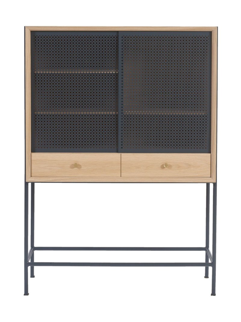 gabin cabinet gris ardoise