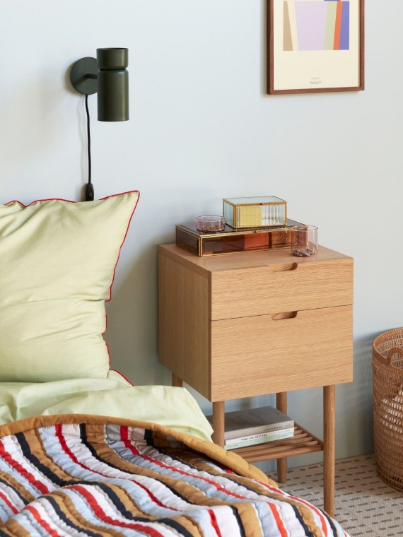 Trine natural oak chest of drawers, Hübsch | MBS Design