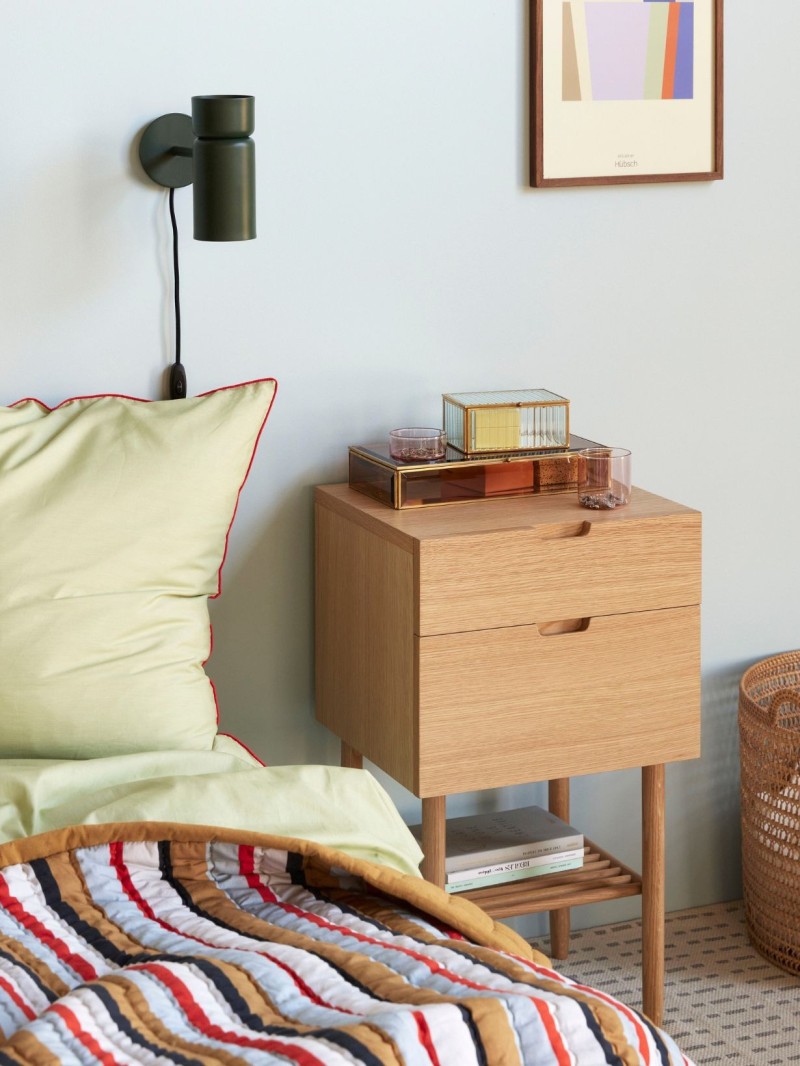 Trine natural oak chest of drawers, Hübsch | MBS Design