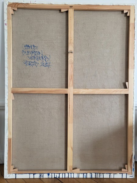 Acrylic on canvas H131 x W97 cm, 2017 - Cosmos