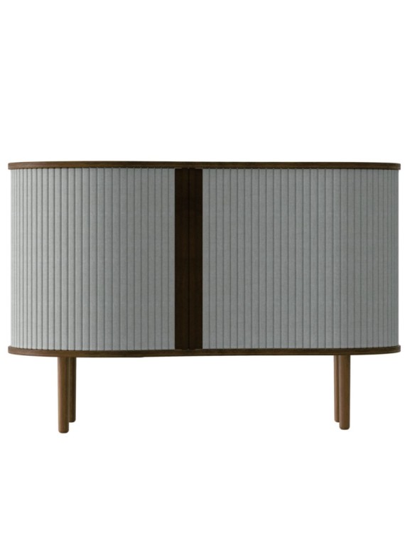 Umage Audacious Dark oak cabinet light grey