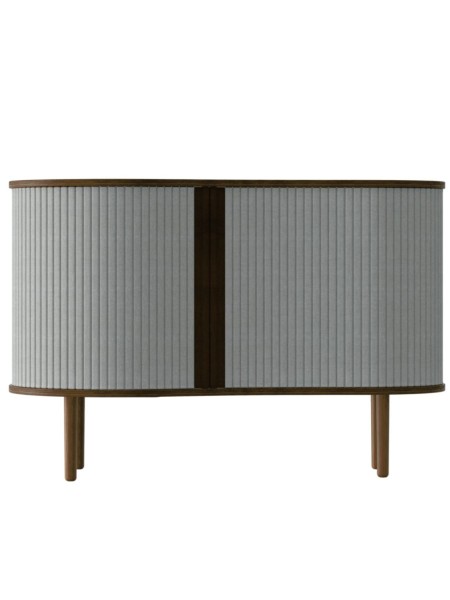 Cabinet Audacious Umage chêne foncé porte gris clair