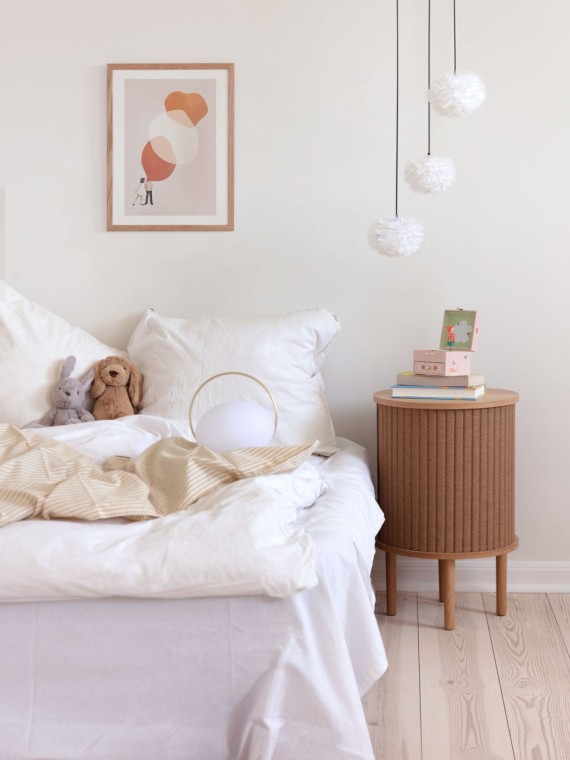 Umage light Oak Side table sugar brown doors