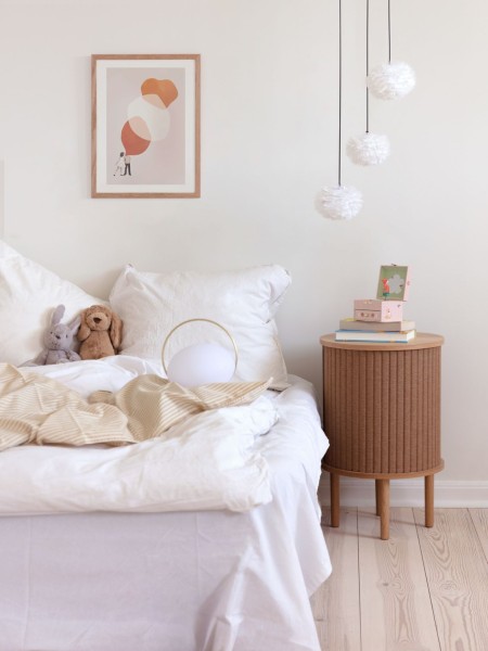 Umage light Oak Side table sugar brown doors