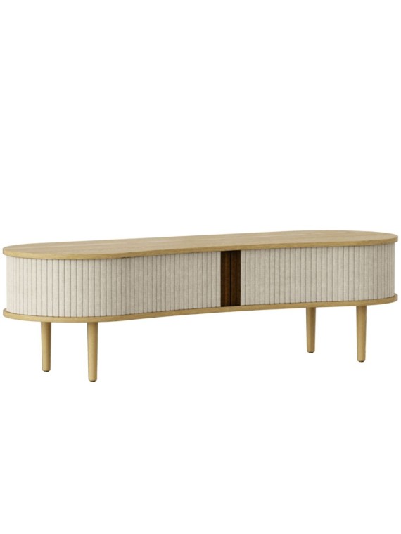 TV Bench, Oak , white sands, Audacious