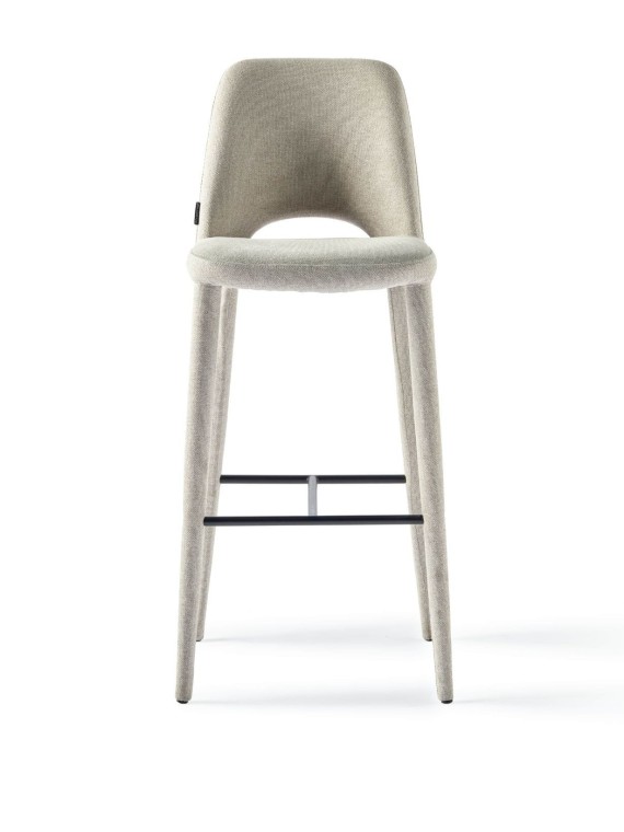 ecru fabric bar chair, holy