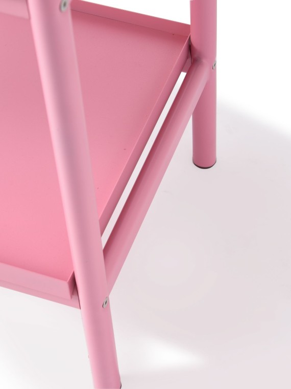 étagère rose  en métal, Toss Tall cabinet