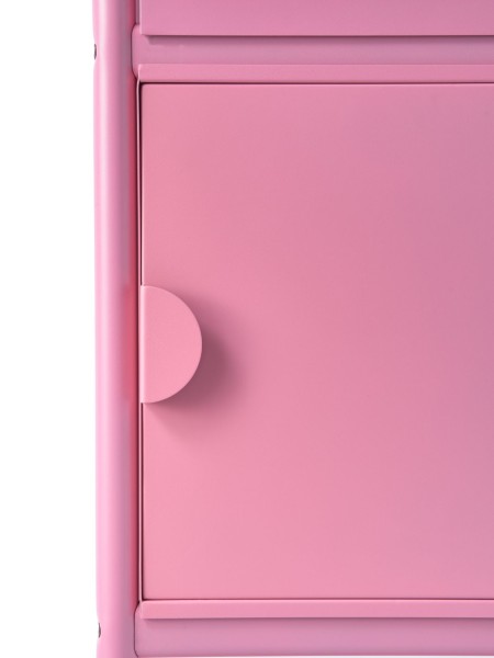 pink metal shelf, Toss Tall cabinet