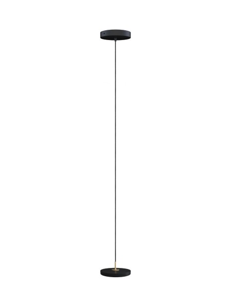 Pendant lamp Asteria Micro in steel, black, Umage