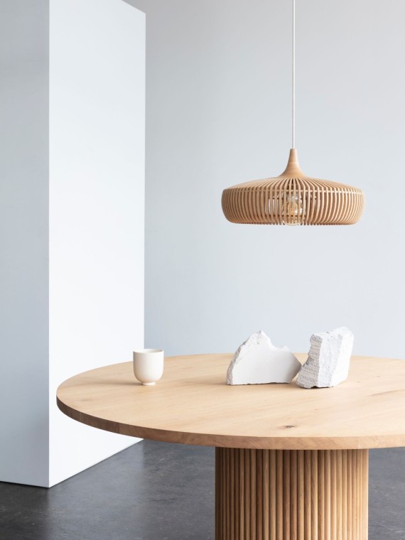 light oak Lampshade , Clava Dine Wood