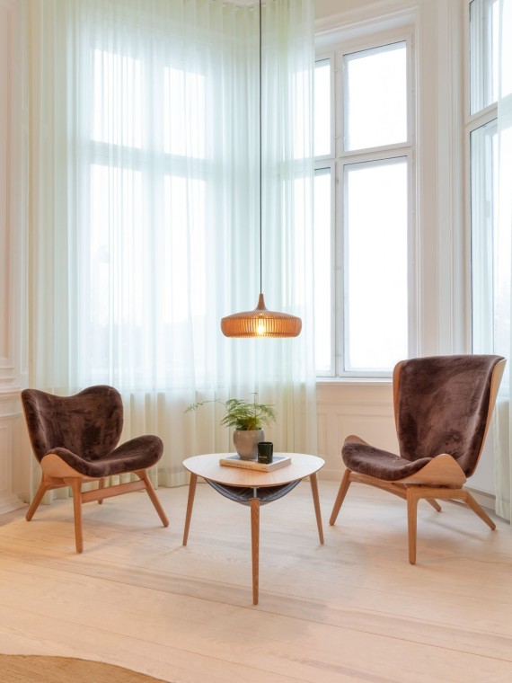 light oak Lampshade , Clava Dine Wood