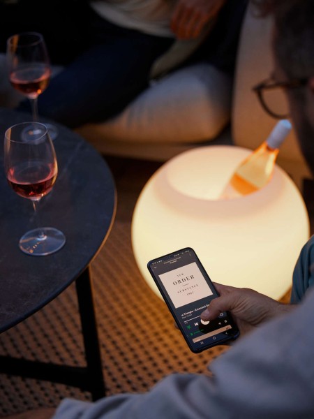 Enceinte Sphere Lumineuse sans fil, Kooduu | MBS Design