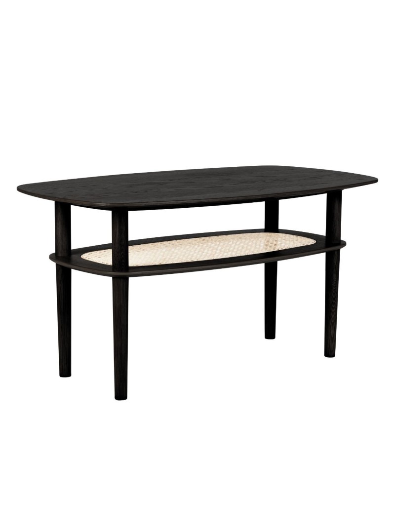 Umage Table basse en chêne noir Together sleek rectangle