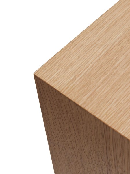 Hübsch, Commode haute en bois et portes vitrées, Shoji