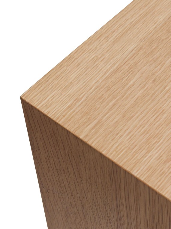 Hübsch, Natural and transparent wide chest of drawers, Shoji