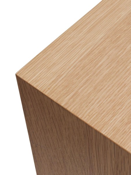 Hübsch, Natural and transparent wide chest of drawers, Shoji