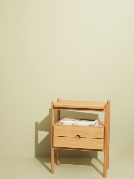 Hübsch, Bedside table natural, Appeal