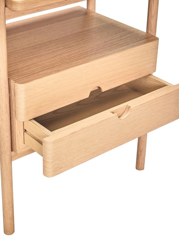 Hübsch, Bedside table natural, Appeal