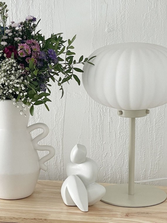 Opjet, Lampe à poser beige, Flot H37