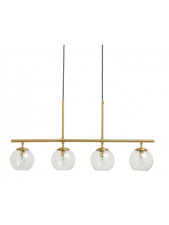 Brass hanger 4 globes, Globo | Nordal