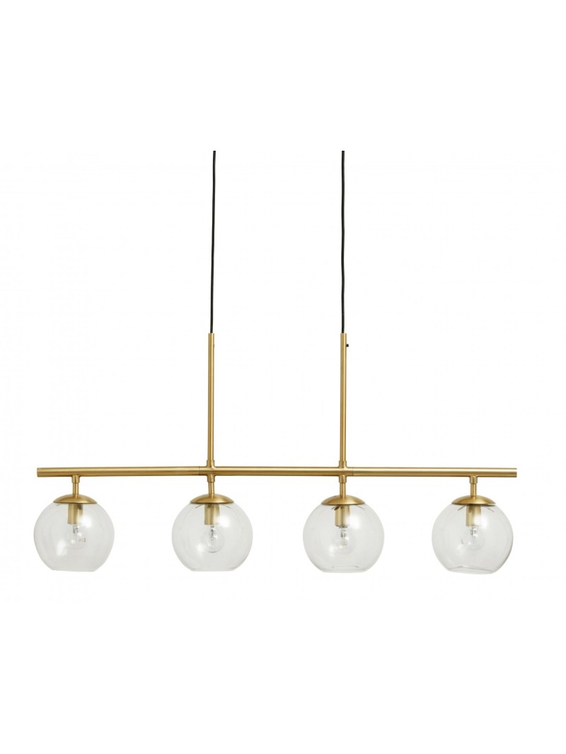 Brass hanger 4 globes, Globo | Nordal
