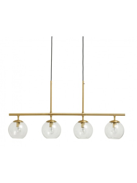 Suspension en laiton 4 globes Nordal, Globo | MBS Design